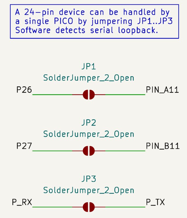 24-pin compatibility jumpers