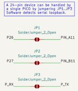 24-pin compatibility jumpers