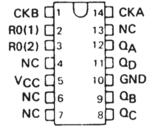74LS93 with unusual VCC configuration